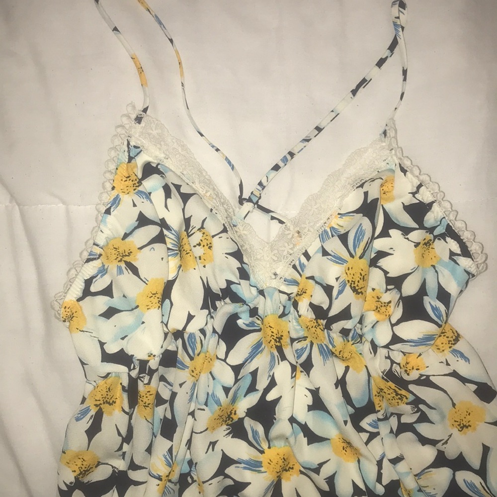 Maxi sunflower dress